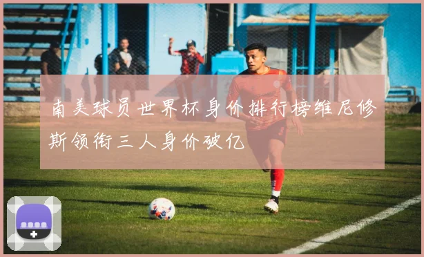 南美球员世界杯身价排行榜维尼修斯领衔三人身价破亿